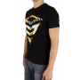 t-shirt noir manches courtes homme Bill Tornade