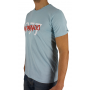 t-shirt bleu manches courtes homme Bill Tornade