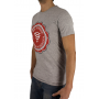 t-shirt gris manches courtes homme Bill Tornade