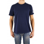 t-shirt bleu marine manches courtes homme Bill Tornade