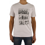 t-shirt blanc manches courtes homme Bill Tornade