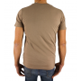 t-shirt marron manches courtes homme Bill Tornade