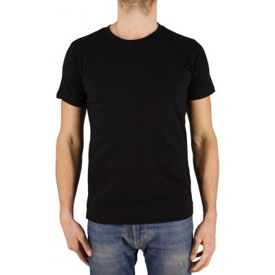 t-shirt noir manches courtes homme Bill Tornade