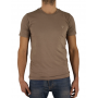 t-shirt marron manches courtes homme Bill Tornade