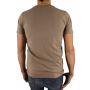 t-shirt marron manches courtes homme Bill Tornade