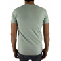 t-shirt vert grisé manches courtes homme Bill Tornade