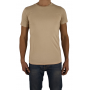 t-shirt beige manches courtes homme Bill Tornade