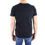 Kurzarm-T-Shirt V-Ausschnitt-Logo Relief