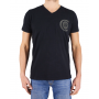 tshirt col v Gargnano cerruti noir