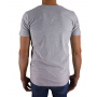 tshirt col v Gargnano cerruti gris