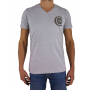 tshirt col v Gargnano cerruti gris