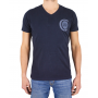 tshirt col v Gargnano cerruti navy