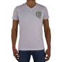 tshirt col v Gargnano cerruti blanc