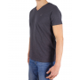 Kurzarm-T-Shirt V-Neck-gesticktes Logo Coeur
