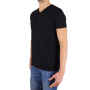 Kurzarm-T-Shirt V-Neck-gesticktes Logo Coeur