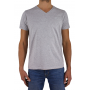 tshirt col v cerruti Aquarossa gris