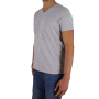 tshirt col v cerruti Aquarossa gris