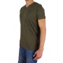 Kurzarm-T-Shirt V-Neck-gesticktes Logo Coeur