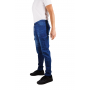 pantalon cargo chino bleu indigo homme Bill Tornade