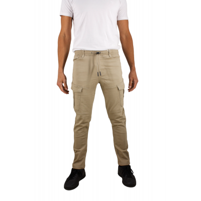 pantalon cargo chino beige sable homme Bill Tornade