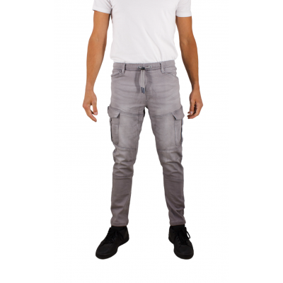 pantalon cargo chino gris homme Bill Tornade