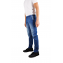 pantalon de chino bleu indigo homme Bill Tornade