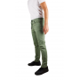 pantalon de jogging-jean kaki homme Bill Tornade