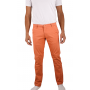 pantalon chino uni orange Homme Bill tornade