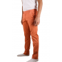 pantalon chino uni orange Homme Bill tornade