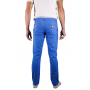 pantalon chino uni bleu indigo Homme Bill tornade