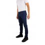 pantalon chino uni bleu marine Homme Bill tornade