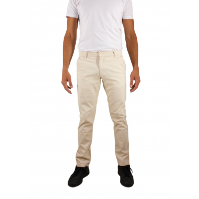 Pantalon chino uni