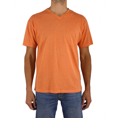 T-shirt orange homme Bill Tornade