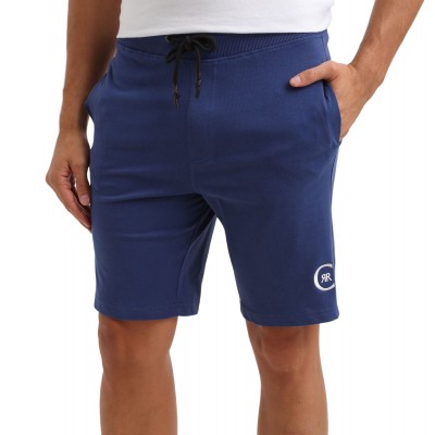 Shorts aus Baumwolle mit gesticktem Logo