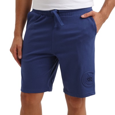 Enchimento Logo Algodão Shorts