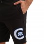 Bunte Logo-Shorts