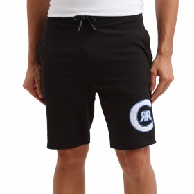 Short logo coloré short cerruti BORGHESE noir