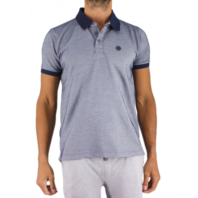 polo bleu marine cerruti