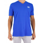 Kurzarm T-Shirt V-Ausschnitt Logo Gum