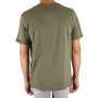 Kurzarm T-Shirt V-Ausschnitt Logo Gum
