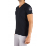 t-shirt noir SABBIONE CERRUTI 1881