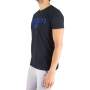 t-shirt noir ABRUZZO CERRUTI 1881