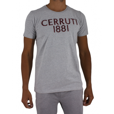 t-shirt gris ABRUZZO CERRUTI 1881