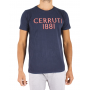 t-shirt bleu marine ABRUZZO CERRUTI 1881