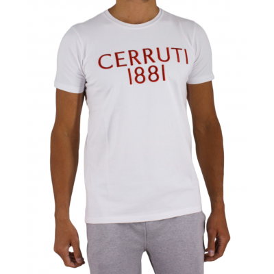 t-shirt blanc ABRUZZO CERRUTI 1881