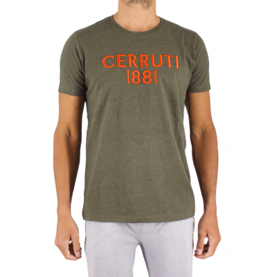 t-shirt kaki ROLORATURA CERRUTI 1881