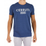 t-shirt bleu denim ROLORATURA CERRUTI 1881