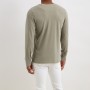 t-shirt manches longues kaki COLLEVILLE cerruti 1881