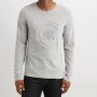 t-shirt manches longues gris COLLEVILLE cerruti 1881