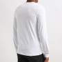 t-shirt manches longues blanc COLLEVILLE cerruti 1881